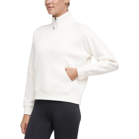 Marika womens  Camila 1/4-Zip Pullover, xs, White