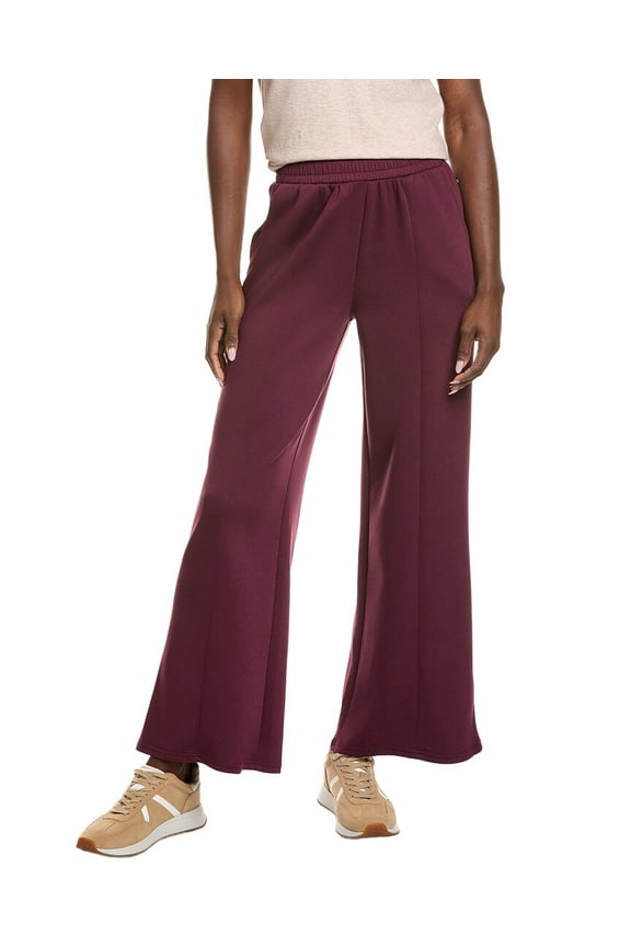 womens Sage Wide Leg Pant, s, Purple