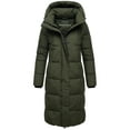 thumbnail image 1 of Marikoo Women's Long Winter Coat with Hood - Knee-Length - Water-Repellent - Chumanii XVI, 1 of 10