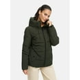 thumbnail image 1 of Marikoo Women's Urban Quilted Winter Jacket with Hood - Water-Repellent - Kuscheltatze XVI, 1 of 8