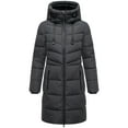 thumbnail image 1 of Marikoo Women's Warm Winter Coat with Hood - Quilted Thigh-Length Jacket - Natsukoo XVI, 1 of 10