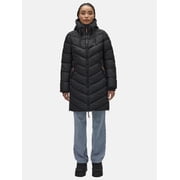 Marikoo Womens Winter Coat with Hood - Quilted, Long Puffer Jacket - Thigh-Length - Armasa