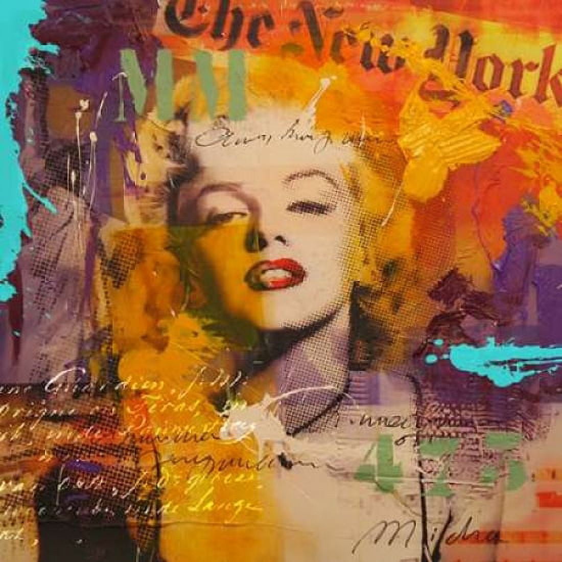 Marilyn III Canvas Art - Micha Baker (24 x 24)