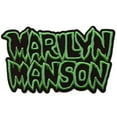 thumbnail image 1 of Marilyn Manson Name Logo Patch Heavy Metal Rock Band Embroidered Iron On, 1 of 2