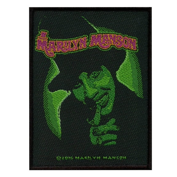 Marilyn Manson Smells Like Children Patch Album Art Music Woven Sew On Applique