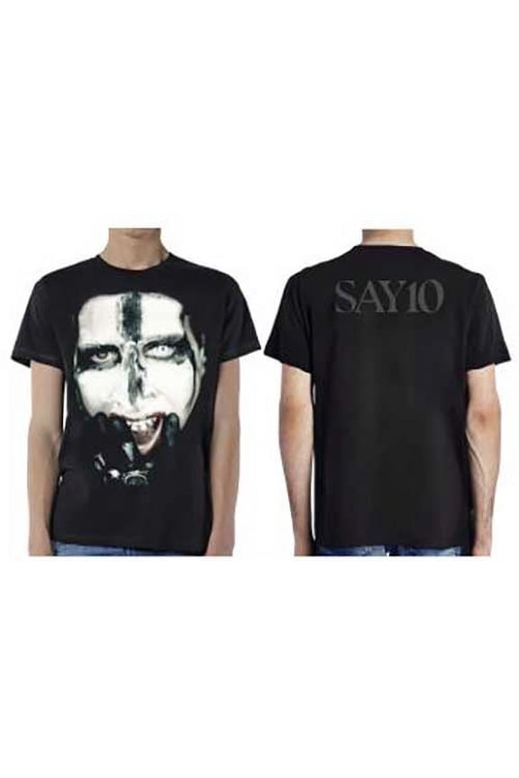 Marilyn Manson Unisex T-Shirt Kill For Me (Back Print/Ex Tour) (Small)