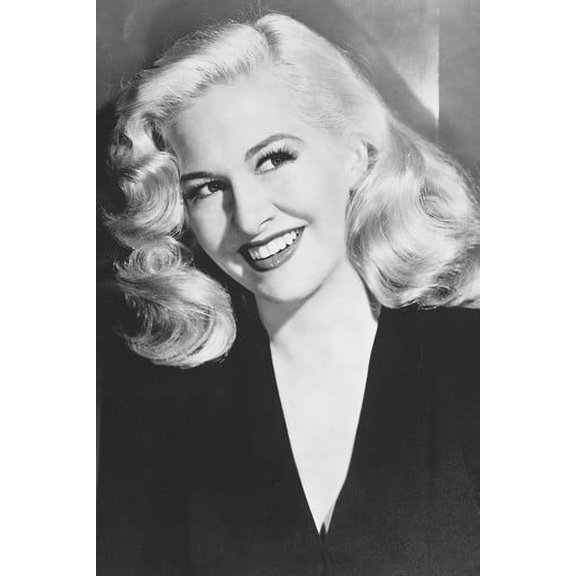 Marilyn Maxwell Smiling Portrait 24X36 Poster