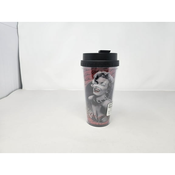 Marilyn Monroe 16oz Plastic Travel Tumbler