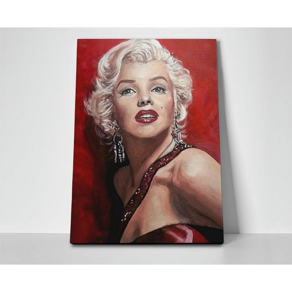 Marilyn Monroe Artwork Poster or Wrapped Canvas