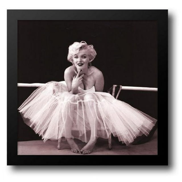 Marilyn Monroe - Ballerina 20x20 Framed Art Print by Greene, Milton