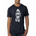 thumbnail image 1 of Marilyn Monroe Bandana Tattoo Pop Culture Mens Premium Tri Blend T-Shirt, Vintage Navy, 2XL, 1 of 3
