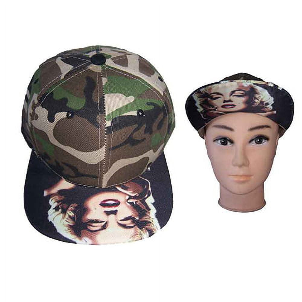 Marilyn Monroe Baseball Caps Hats Flat Brim Snap Back - FREE  display picture 2
