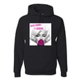 thumbnail image 1 of Marilyn Monroe Being Normal is Boring | Mens Famous People Hooded Sweatshirt Graphic Hoodie, Black, Small, 1 of 4