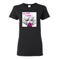thumbnail image 1 of Marilyn Monroe Being Normal is Boring | Womens Famous People Graphic T-Shirt, Black, X-Large, 1 of 4