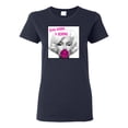 thumbnail image 1 of Marilyn Monroe Being Normal is Boring | Womens Famous People Graphic T-Shirt, Navy, 2XL, 1 of 4
