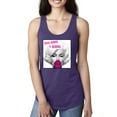 thumbnail image 1 of Marilyn Monroe Being Normal is Boring | Womens Famous People Jersey Racerback Tank Top, Purple Rush, X-Large, 1 of 4