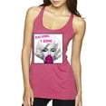 thumbnail image 1 of Marilyn Monroe Being Normal is Boring | Womens Famous People Premium Tri-Blend Racerback Tank Top, Vintage Pink, Small, 1 of 4