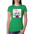 thumbnail image 1 of Marilyn Monroe Being Normal is Boring | Womens Famous People Slim Fit Junior Tee, Kelly, X-Large, 1 of 4