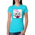 thumbnail image 1 of Marilyn Monroe Being Normal is Boring | Womens Famous People Slim Fit Junior Tee, Tahiti Blue, Small, 1 of 4