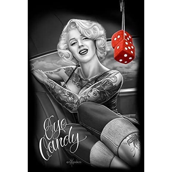 Marilyn Monroe Blanket - Plush Queen Size Blanket - Very Soft - EYE CANDY