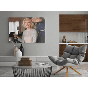 Marilyn Monroe Champagne Please Canvas Print