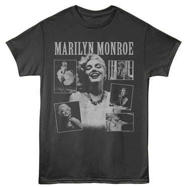 Marilyn Monroe Collage Smoke Adult T-Shirt