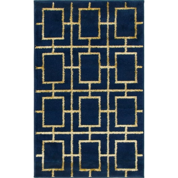 Marilyn Monroe™ Deco Glam Modern Geometric Area Rug or Runner