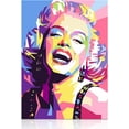 thumbnail image 1 of Marilyn Monroe Diamond Painting Kits for Adults, Large DIY Marilyn Monroe Diamond Art, Arts and Crafts for Adults, Full Round Drill 30x40 Paint by Diamonds, 1 of 7