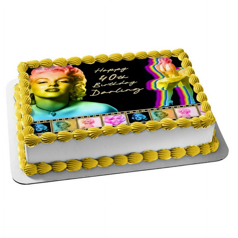 Happy Birthday, Darling Cake Topper 