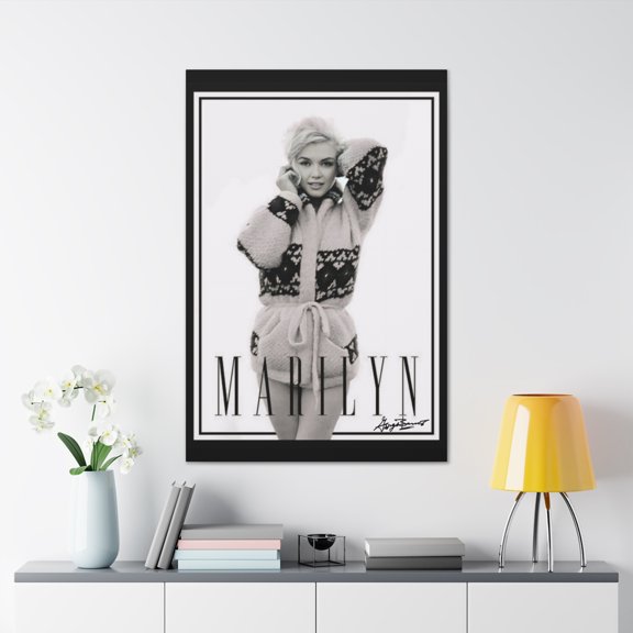Marilyn Monroe Flirtatious Canvas Gallery Wraps