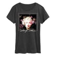 thumbnail image 1 of Marilyn Monroe - Floral Portrait - Women's Short Sleeve Graphic T-Shirt, 1 of 5