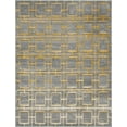 thumbnail image 1 of Marilyn Monroe Geometric Modern Area Rug, Gray/Gold, 120'' x 96'', 1 of 8