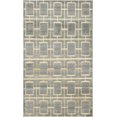 thumbnail image 1 of Marilyn Monroe Geometric Modern Area Rug, Gray/Gold, 5" x 8", 1 of 8