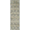 thumbnail image 1 of Marilyn Monroe Geometric Modern Area Rug, Gray/Gold, 72" x 24", 1 of 8