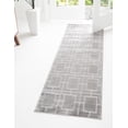 thumbnail image 1 of Marilyn Monroe Glam Collection Area Rug - Deco (2' 7" x 12' Runner Gray Silver/Silver), 1 of 9
