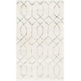 thumbnail image 1 of Marilyn Monroe Glam Collection Area Rug - Trellis (2' x 3' 1" Rectangle White Silver/Silver), 1 of 8