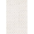 thumbnail image 1 of Marilyn Monroe Glam Collection Area Rug - Trellis (4' 1" x 6' 1" Rectangle White Silver/Silver), 1 of 8