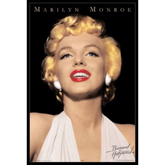 Marilyn Monroe - Golden Laminated & Framed Poster (24 x 36)