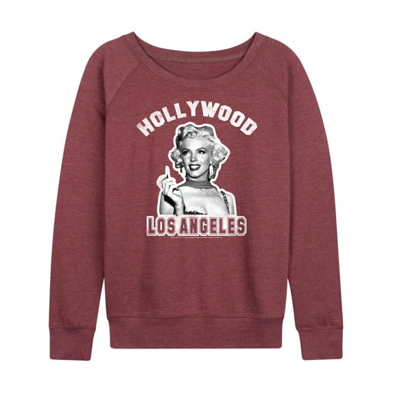 Marilyn Monroe - Imperfection Is Beauty - Women's Lightweight French Terry Long Sleeve Shirt