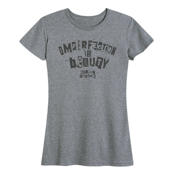 Marilyn Monroe - Imperfection Is Beauty - Women's Short Sleeve Graphic T-Shirt