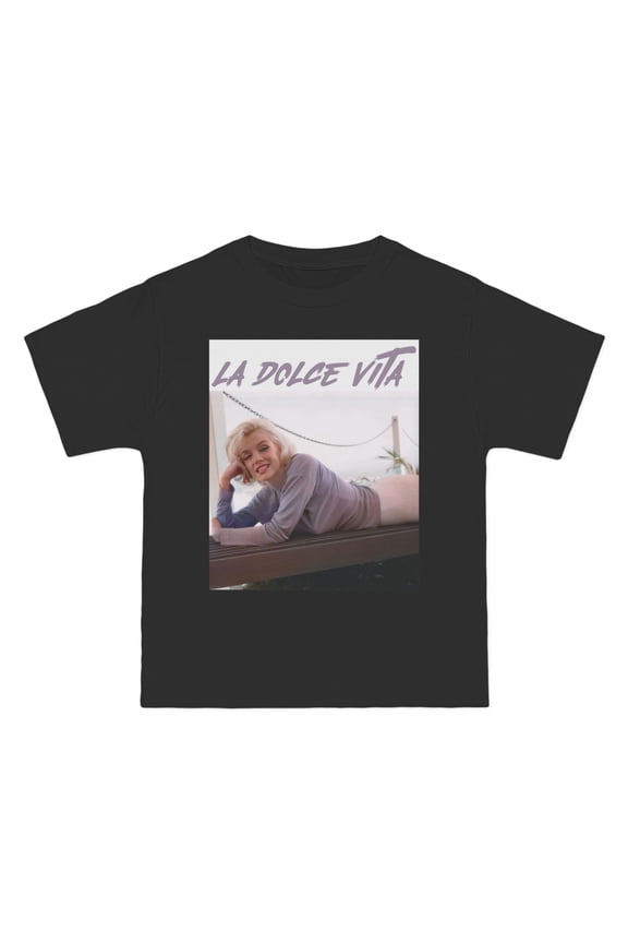 Marilyn Monroe La Dolce Vita Oversized Short-Sleeve T-Shirt