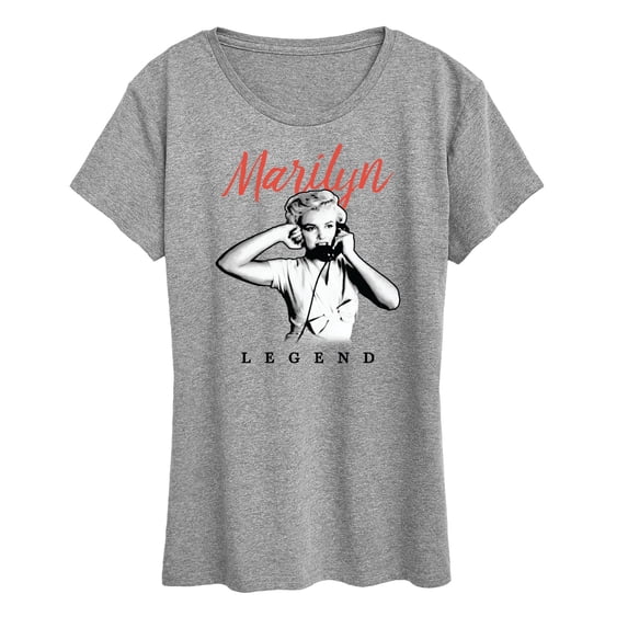 Marilyn Monroe - Legend Short Sleeve Graphic T-Shirt
