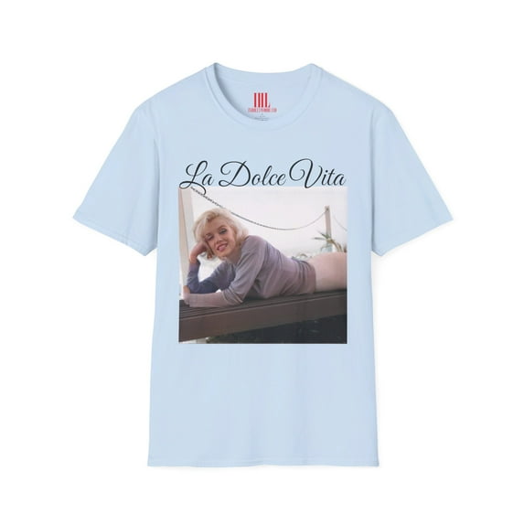 Marilyn Monroe Life of Leisure Unisex Softstyle T-Shirt