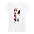 thumbnail image 1 of Marilyn Monroe - Marilyn Graphics - Women's Short Sleeve Graphic T-Shirt, 1 of 4
