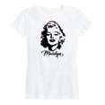 thumbnail image 1 of Marilyn Monroe - Marilyn Graphics - Women's Short Sleeve Graphic T-Shirt, 1 of 5