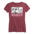 thumbnail image 1 of Marilyn Monroe - Marilyn Graphics - Women's Short Sleeve Graphic T-Shirt, 1 of 5