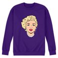 thumbnail image 1 of Marilyn Monroe - Marilyn Monroe Portrait - Men's Crew Fleece Sweatshirt, 1 of 4