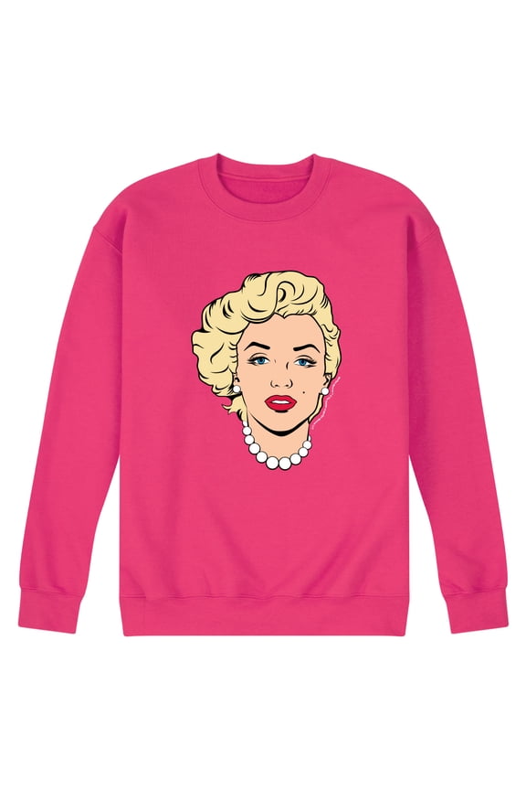 - Marilyn Monroe Portrait - Men's Crew Fleece Sweatshirt