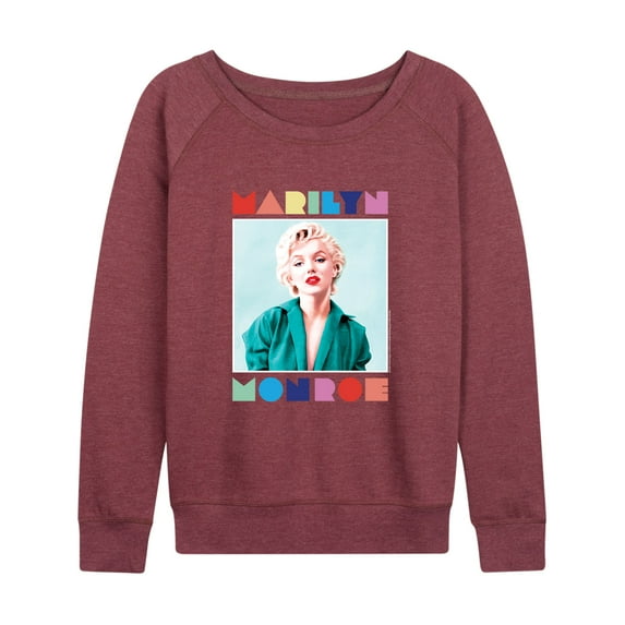 Marilyn Monroe - Marilyn Photos - Women's Lightweight French Terry Long Sleeve Shirt