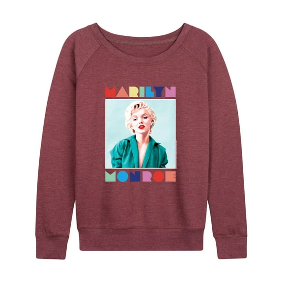 Marilyn Monroe - Marilyn Photos - Women's Lightweight French Terry Long Sleeve Shirt